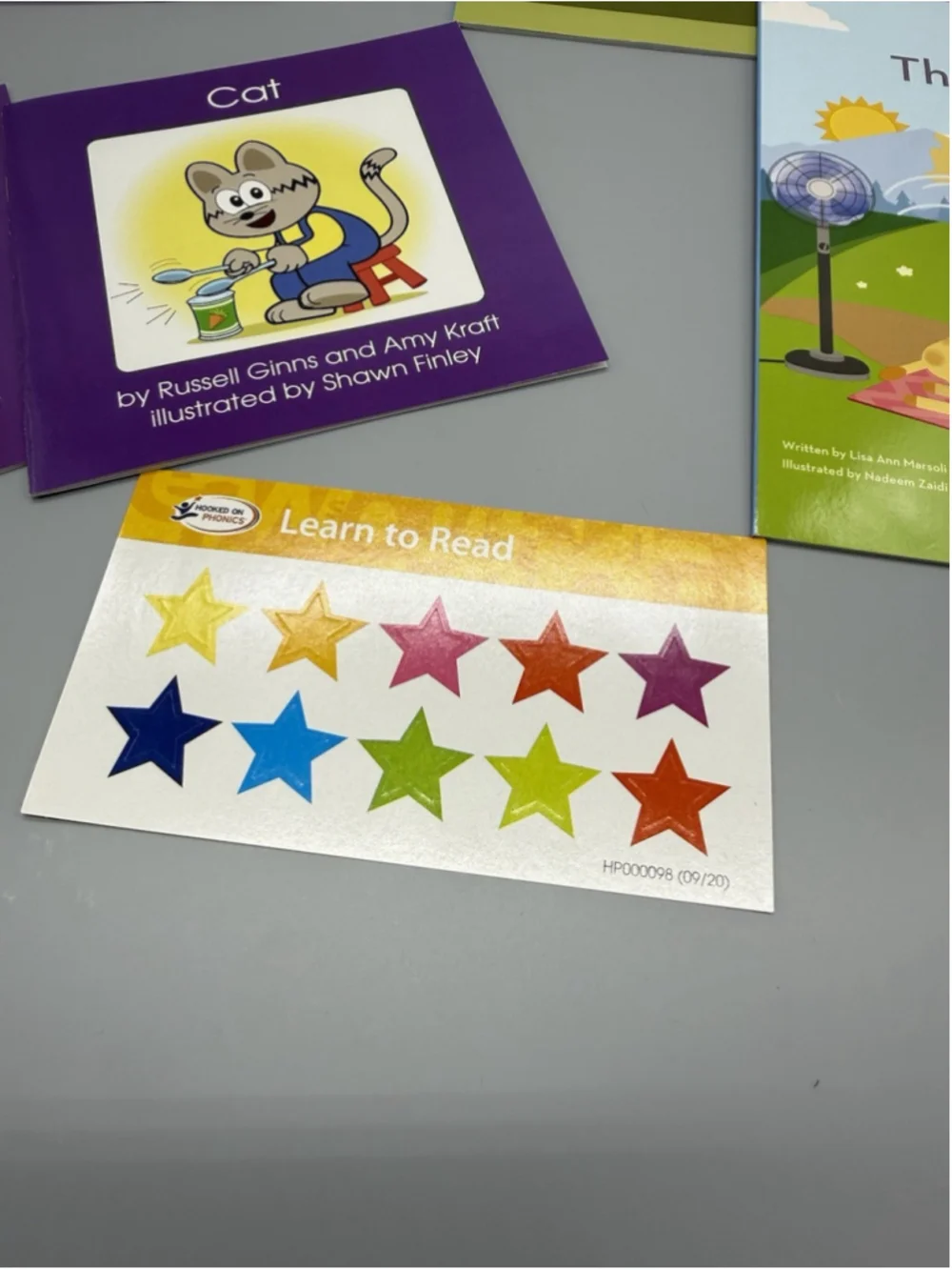 Hooked on Phonics Learn to Read Steps 1 & 2 Homeschooling Summer Reading